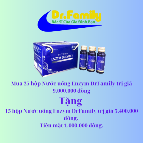 COMBO 25H NƯỚC UỐNG ENZYM DRFAMLY VÀ QUÀ TẶNG